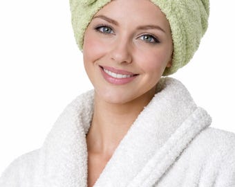 Microfiber Hair Towel Cap for Quick Drying Absorbent Bath Headwrap