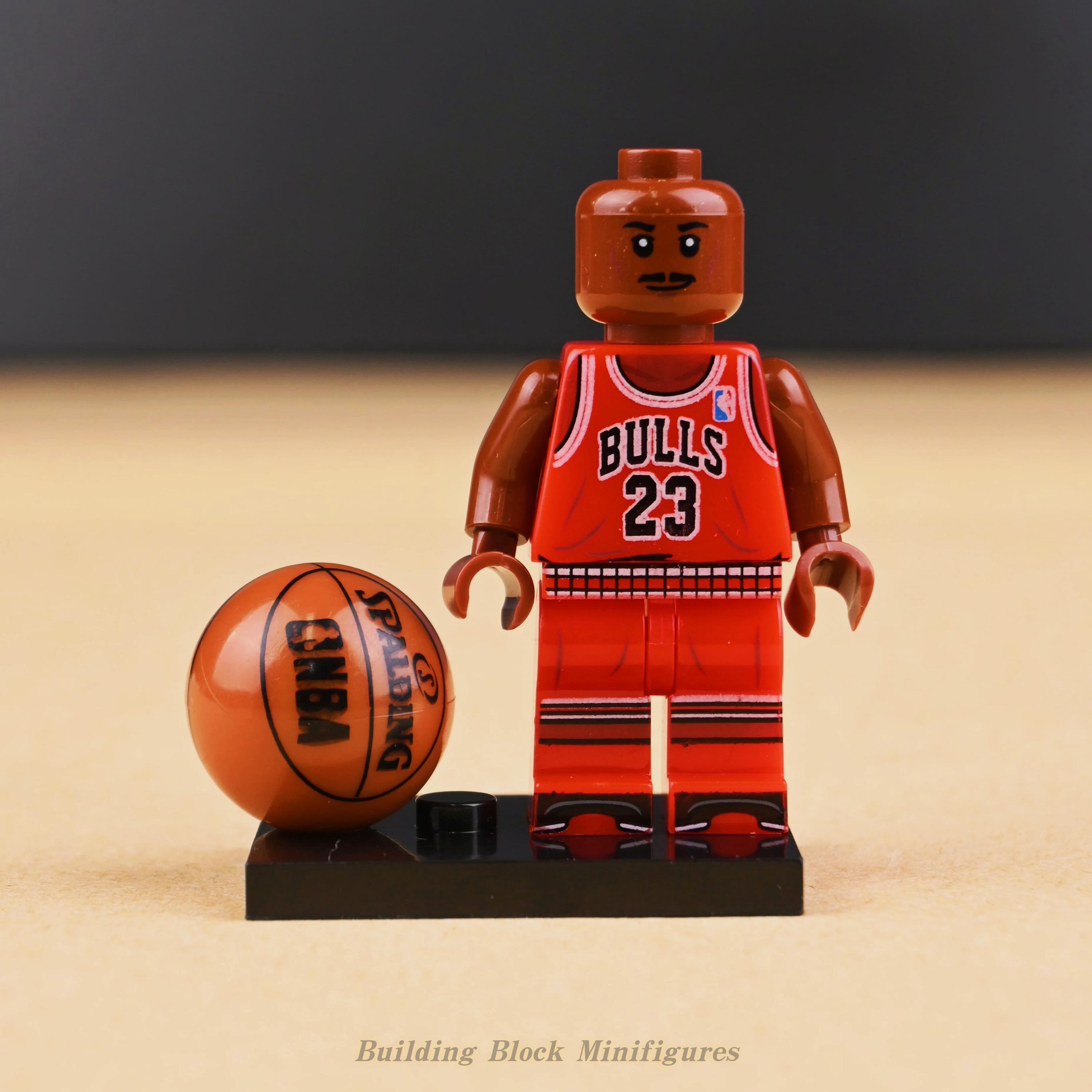 Michael Jordan フィギュア バスケットボール付き Michael jordan minifigure - Etsy 日本