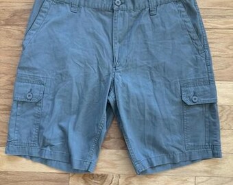 U.S. Polo Assn. Cargo Shorts Cotton Canvas Casual Summer Green 11 Inseam Mens 38