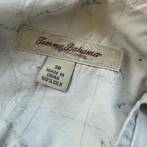 Tommy Bahama Shorts Pleated Chino Beige 100% Silk Casual 10 Inseam Mens 36 image 10