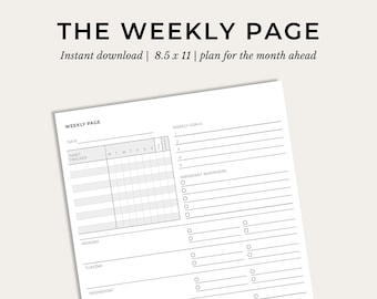 The Weekly Page - Digital Download