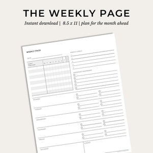 The Weekly Page - Digital Download