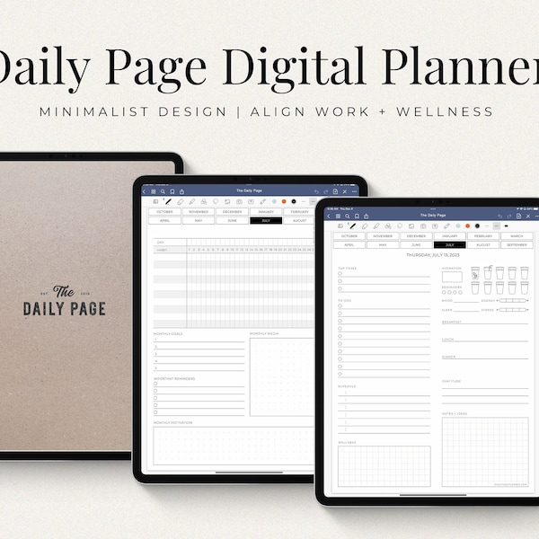 Digital Planner - The Daily Page