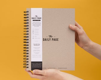 The Daily Page 3-Month Planner & Journal