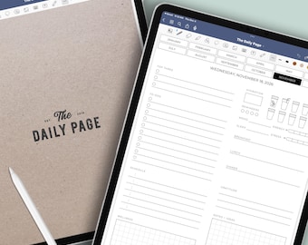Planificador digital The Daily Page