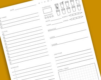 The Daily Page Printable File