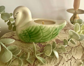 Vintage Swan Planter Coconut-Soy Candle #10