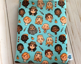 OFMD - Book Sleeve, Book Pouch, Tablet Sleeve, Book Protector, Book Cover