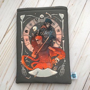 Gideon & Harrow Tarot - Gideon The Ninth - Book Sleeve, Book Pouch, Tablet Sleeve, Book Protector, Book Cover