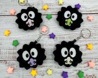 Soot Sprite Plush Keychain