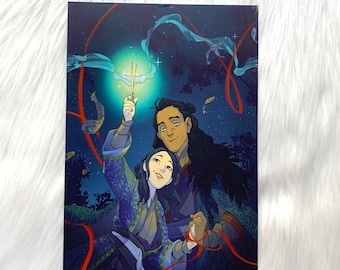 Maia & Edan 5x7 Art Print