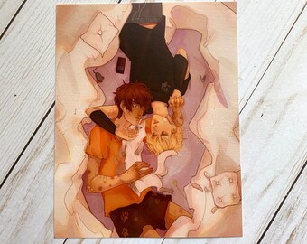 Impresión artística "Tarde de relax AFTG" de 7x5,5 pulgadas