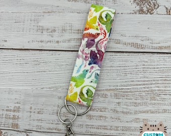 Rainbow Dragons - Wristlet Keychain