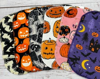 Halloween Reusable Paperless Towels - Choose Your Print! - 6 Pack