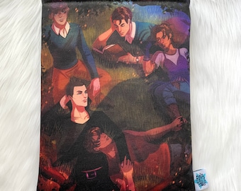 Her Raven Boys - Book Sleeve, Book Pouch, Tablet Sleeve, Book Protector, Book Cover