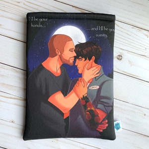 Mark & Gordo - Book Sleeve, Book Pouch, Tablet Sleeve, Book Protector, Book Cover