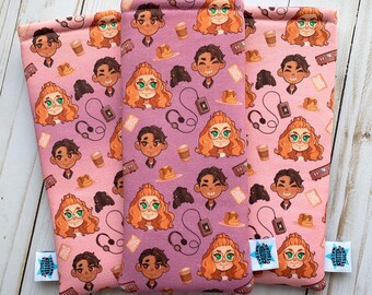 Jane & August OLS - Funda para libros, funda para libros, funda para tableta, protector de libros, cubierta para libros