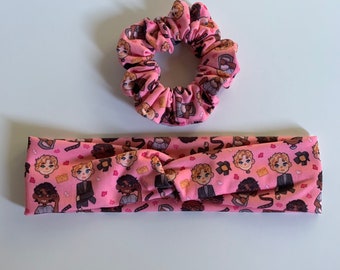 Dev & Charlie The Charm Offensive - Faux Knot Headband and Scrunchies