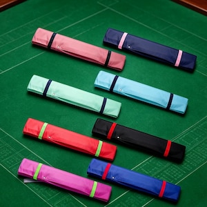 Large Capacity Mahjong Rack Storage Bag, Foldable Polyester Organizer (Holds 4 Racks)