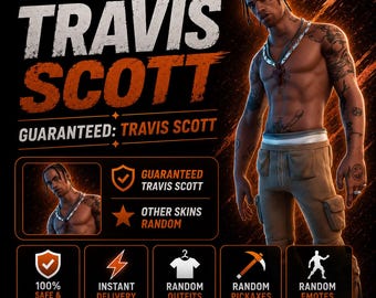 FN Random | Travis Scott Gwarantowany | Dostawa natychmiastowa