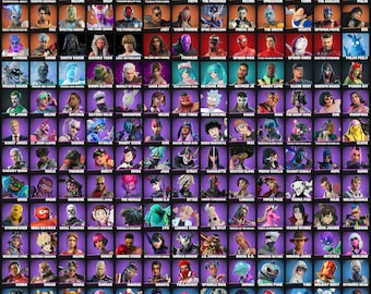 FN | 166 skórek | championship jonesy | Naruto Uzumaki | lara croft | spider-man | darth vader