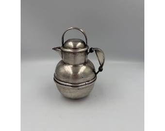 Antique L.G. Balfour Silver Plate Guernsey Miniature Creamer Milk Jug/surup EPB