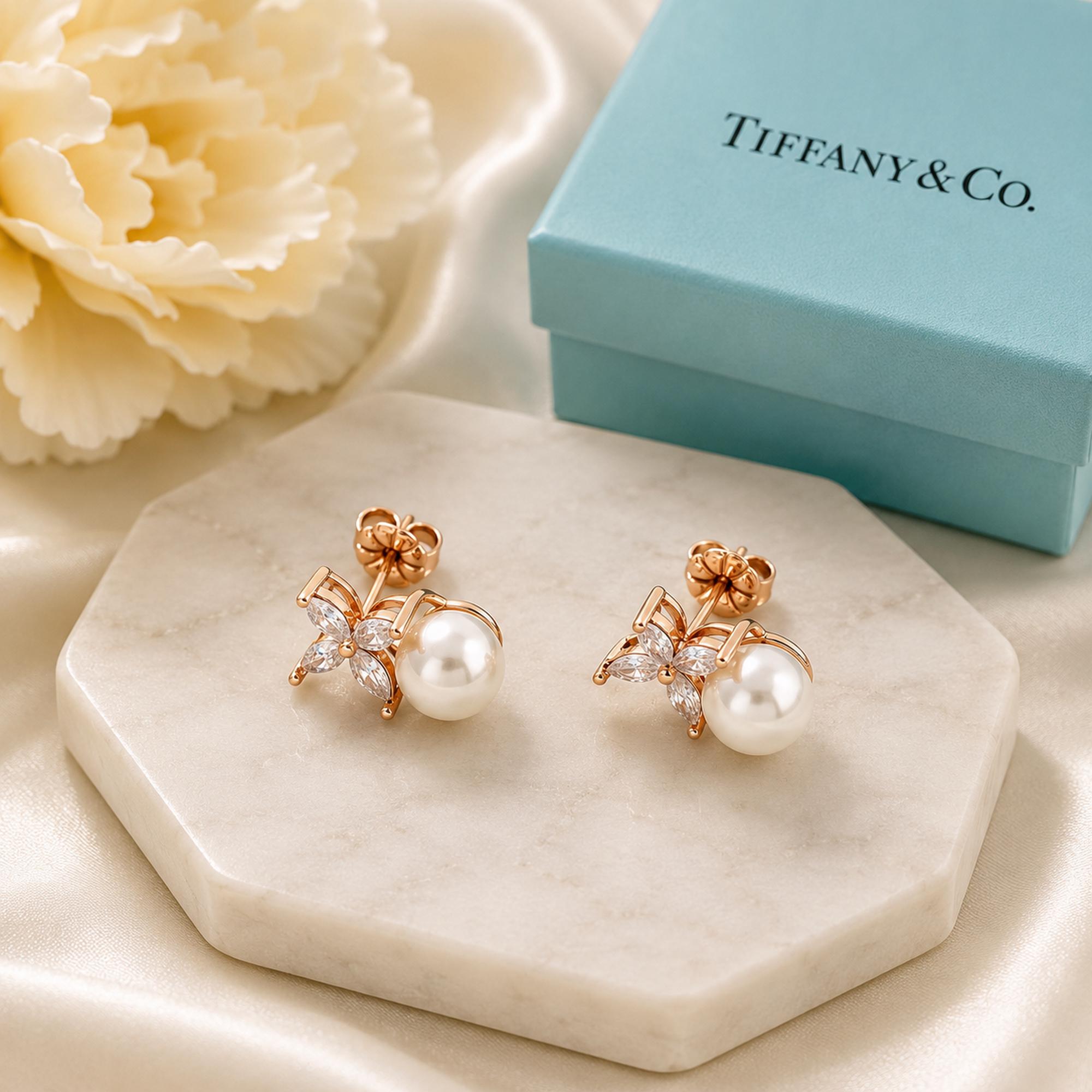 Tiffanys and Co Bow Earrings - Etsy