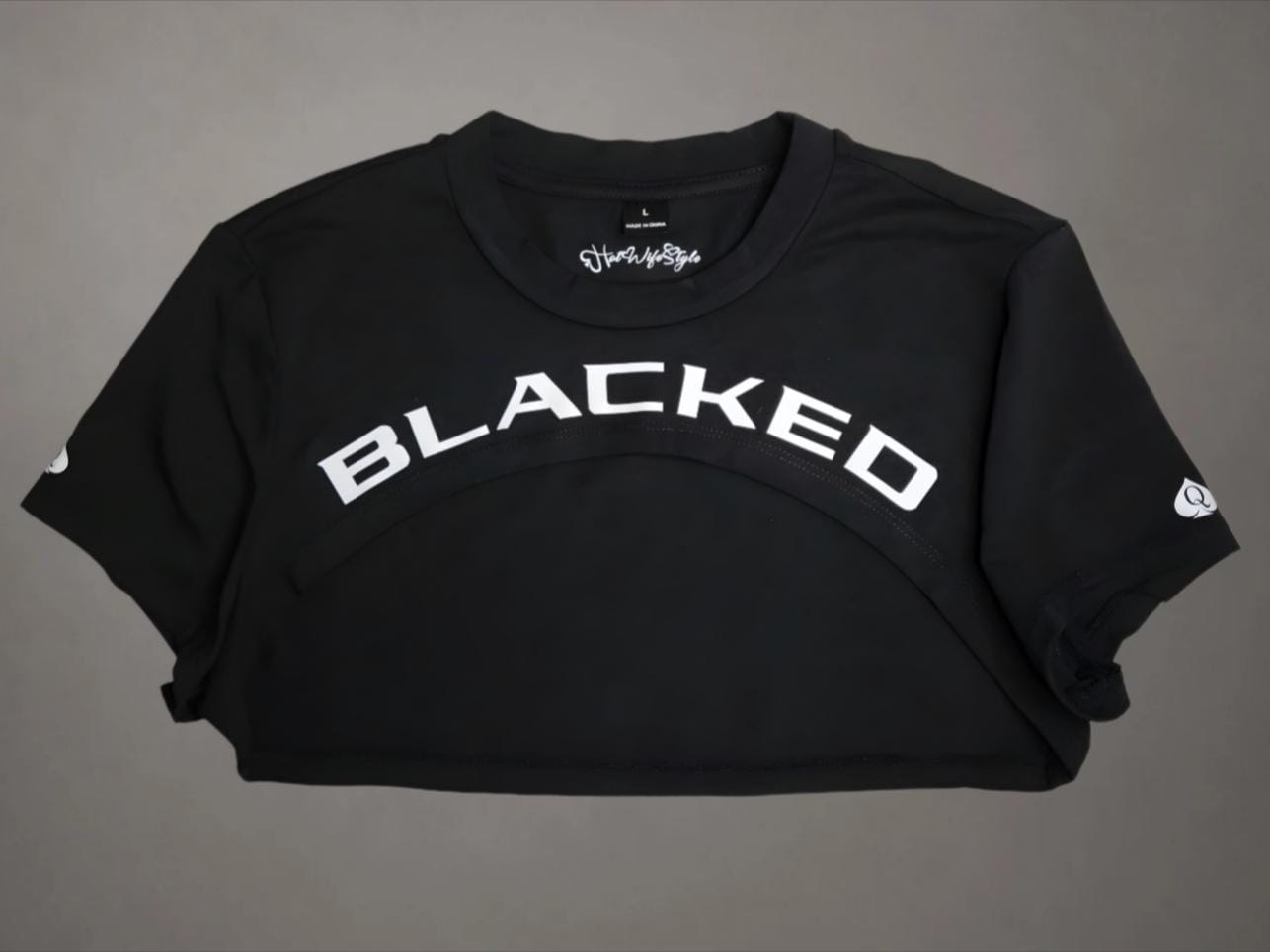 Blacked Shrug Top T-Shirt