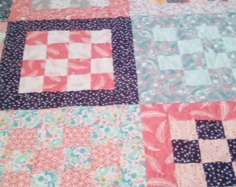 Baby quilt Lap quilt