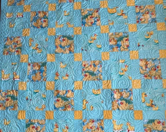 Rubber Ducky Baby Quilt