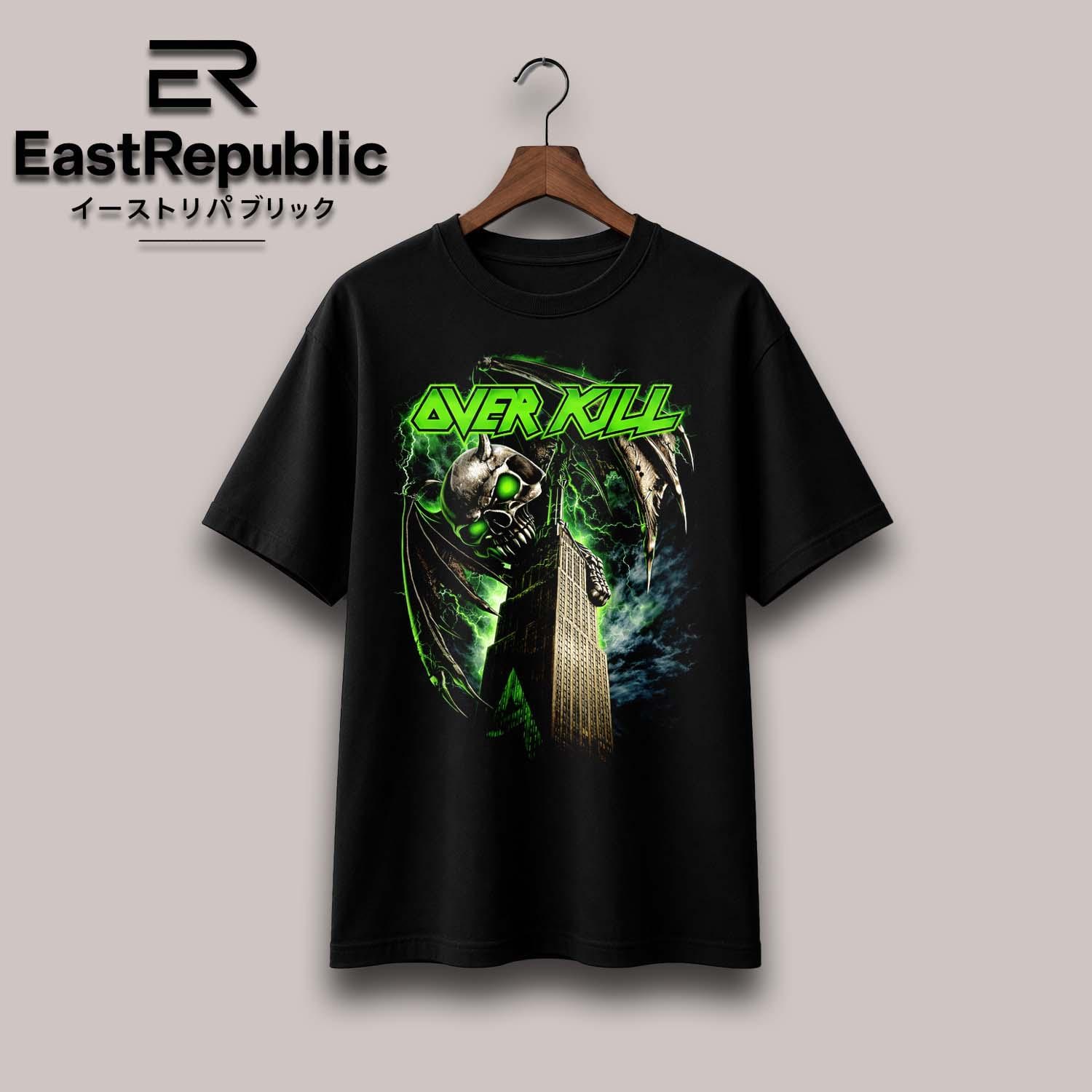 Overkill Tour Shirt - Etsy Singapore