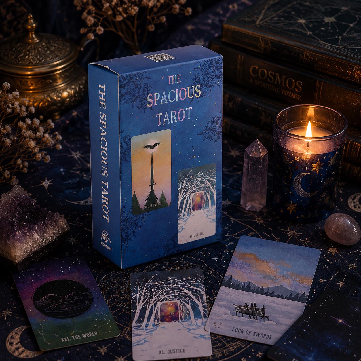 終売 正規品 スペーシャスタロット THE SPACIOS TAROT 2ed 終売 正規品