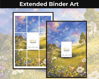 Wildblumenwiese 90/86 Expanded Binder Art | TKG Sammelaufsteller (Digitaler Download)