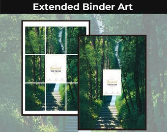 Verzauberte Waldtreppe 175/165 verlängertes Binder Art | TKG Sammelaufsteller (Digitaler Download)