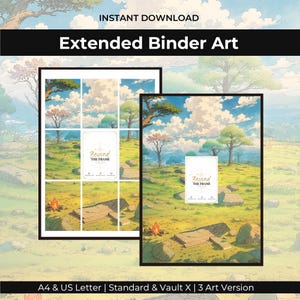 Slapende Dragon Valley 260 uitgebreide kunstbinder | TCG Collection Display (digitale download)