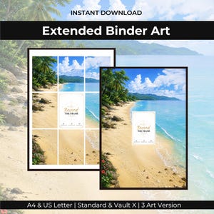Coastal Paradise 170/165 Extended Binder Art (Digital Download)