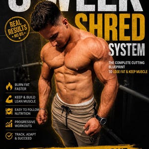 Ultimate Fat Loss Program | Workout & Nutrition Guide | Calorie Deficit Meal Guide  Home and Gym Training PDF