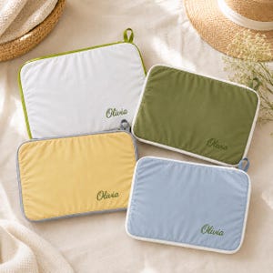 Personalized Packing Cube, Embroidered Travel Organizer, Custom Name Suitcase Storage, Lightweight Nylon Case
