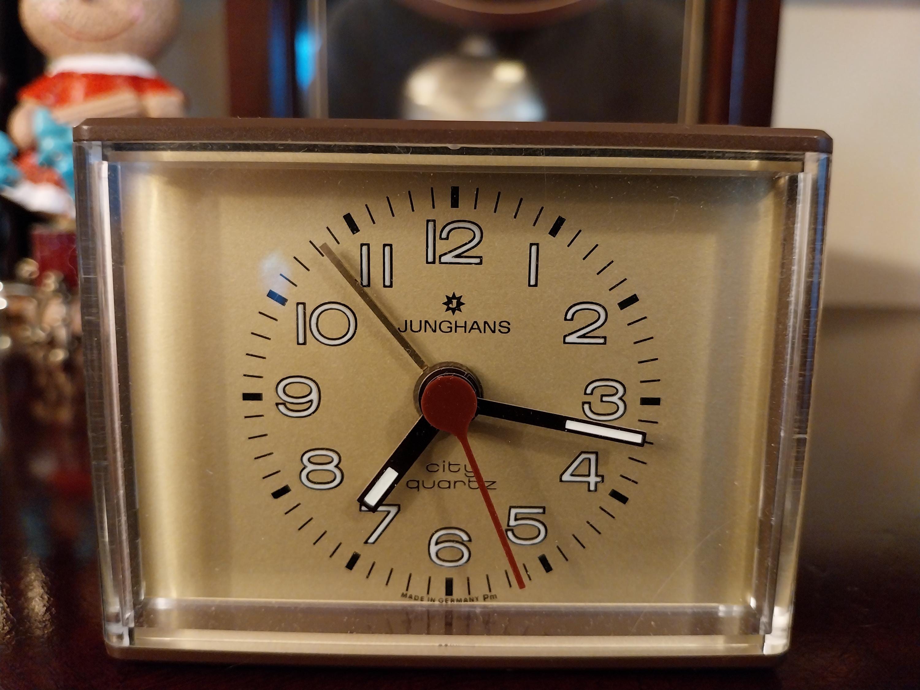 Junghans travel alarm clock - Etsy 日本