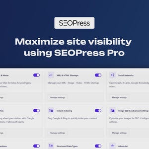 SEOPress Pro Livstidslicens – WordPress SEO-plugin, Real Key bild 2