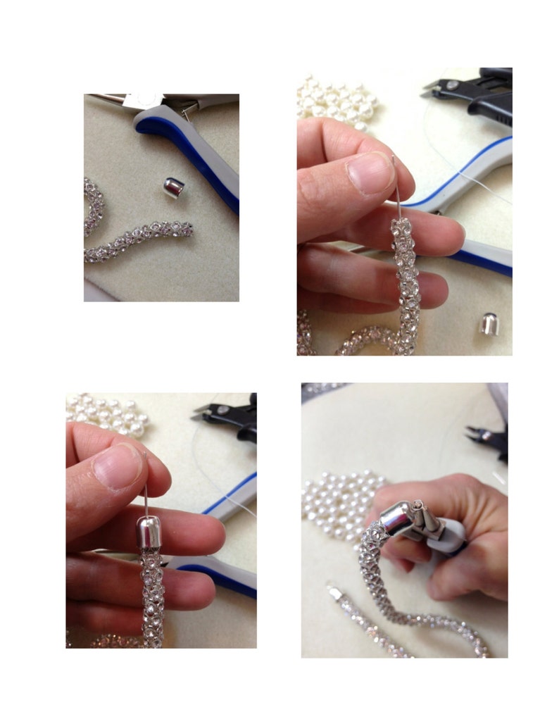 SALE Rhinestone Trim Rhinestone Trim 10mm Rhinestone Tube Chain Silver Chain Rhinestone Chain By the Foot
