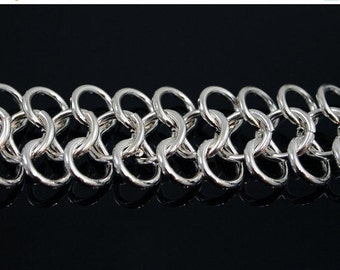 EN VENTA Cadena plateada - Cadena grande - Infinity Chain - 1/2 yarda
