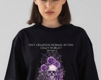 Rina Kent God of Pain Shirt, Dark Romance Bookish Merch, Legacy of Gods BookTok Tee, Skull Purple Rose Graphic Shirt, Dark Academia Gift