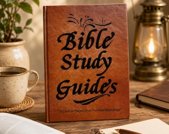 Bible Study Guide, Book Summaries, Scripture Notes, Prayer Reflections, Faith Journal