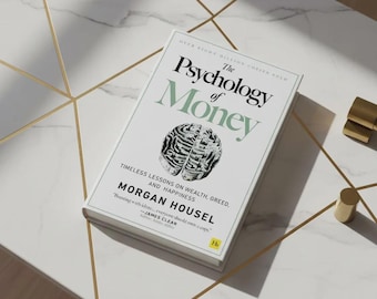 The Psychology of Money By Morgan Housel Wealth Mindset & Money Habits Paperback Book