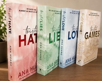 Bestseller Twisted Series by Ana Huang (4 Book Set) – Romance Novels – Paperback English Books Bundle