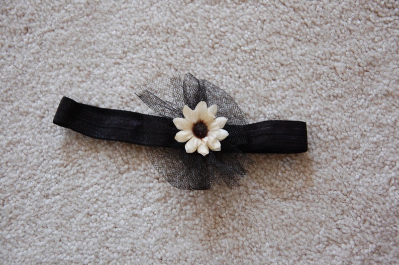 Black Preemie-Infant Tutu Set-with headband