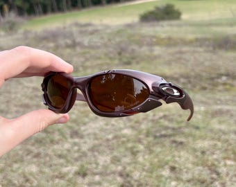 Vintage Oakley Plate Polarized Sunglasses Y2K Gorpcore Style - Etsy