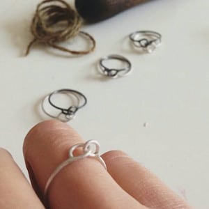Holding on ring