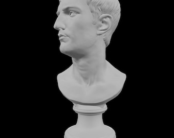 Emperor Caligula 3D Printed Bust
